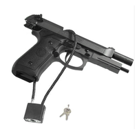 YH1650 Verrouillage de câble de déclenchement de sécurité universel à clé de 15 "-Convient aux pistolets, fusils de chasse