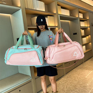 Mochila de Viaje Multifuncional Impermeable Personalizada, Bolsa de Gimnasio, Bolsa de Viaje de Fin de Semana, para Viajes Cortos, con Cierre, Moderna e Independiente - Product Image 3
