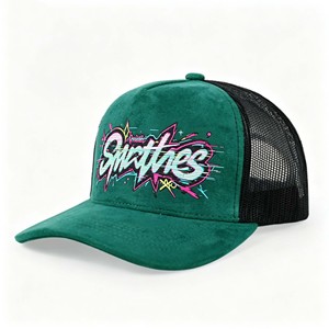 Wholesale Custom Cotton Mesh Trucker Hat Adjustable Plastic Snapback <b>Vintage</b> Washed Camo Baseball <b>Cap</b> for Men Women - Product Image 3