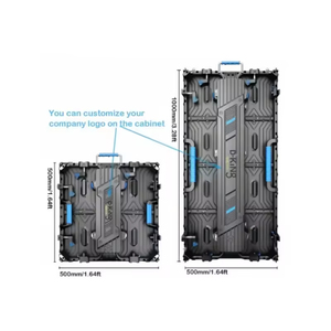 Outdoor P2.976 LED Display <b>Panels</b> 500*500mm 4K Die Cast Aluminum Cabinet Led <b>Screen</b> Board for Advertising Billboard - Product Image 3