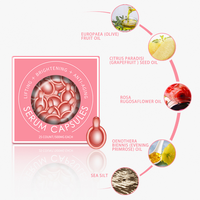 Meilleur Sérum Visage Anti-Âge et Anti-Rides à l'Acide Hyaluronique et au Squalane, Essence de Collagène Naturel en Capsules, Nourrissant en Profondeur et Raffermissant