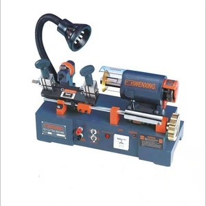Machine à découper les clés horizontale automatique haut de gamme WENXING, outils de serrurier pour clés de voiture, duplicateur de clés de porte, moteur 160W universel - Product Image 1