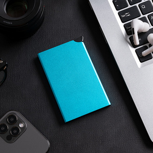 TILONSTAR TWM112 Custom Design Logo Gifts Aluminum Mini Pocket <b>Card</b> Case Sublimation Credit <b>Card</b> <b>Holder</b> For Men - Product Image 6
