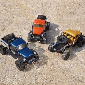 FMS <span class=keywords><strong>ROCHOBBY</strong></span> 1/10 Maßstab Atlas Gelände Metallrahmen Nylon-Rollkäfig 2.4G RC Trail Crawler 4WD Hobby-Spielzeug Orange Gelb Blau - Product Image 4