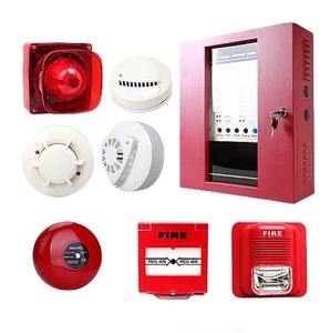 Sistema de alarma contra incendios de fábrica de China 4/8/16 zonas Panel de control de alarma contra incendios estándar Host - Product Image 2