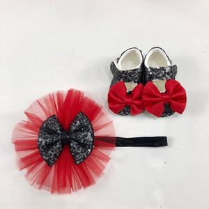 Bebemekan Baby Girl Party Dress <b>Red</b> Lace Sleeveless V-neck Midi Layered High Quality Wholesale - Product Image 2