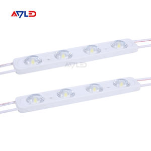 Mejor módulo LED largo de inyección 4 en 1 para letreros 3D 3W 12V 24V 180 °   Letrero Luminoso con Lentes Retroiluminadas, Módulo LED para Letras de Canal, Luz Blanca para Exteriores - Product Image 3