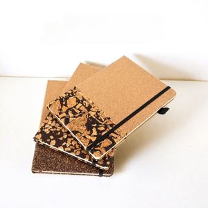 Cuaderno Ecológico Personalizado con Cubierta de Corcho y Posos de Café Sostenibles, Diario de Negocios Ecológico para Regalo Promocional - Product Image 2
