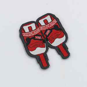 Distintivi Personalizzati per Comuni, Toppe per Uniformi Ricamate in Tessuto Ecologico, Design Rotondo in Rilievo con Velcro - Product Image 5