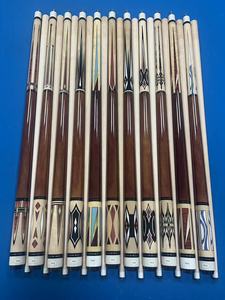 Taco de <span class=keywords><strong>Billar</strong></span> de Madera de Arce de Alta Calidad, 2 Piezas, 13 mm, Punta de 11.5 mm, Unión de Acero, para Club de <span class=keywords><strong>Billar</strong></span> - Product Image 3