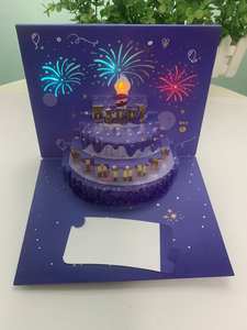 Busta stampa Offset regalo 3D Pop-up 'torta pirotecnica' biglietto di <span class=keywords><strong>auguri</strong></span> 3D per donne uomini bambini '<span class=keywords><strong>buon</strong></span> <span class=keywords><strong>compleanno</strong></span>' - Product Image 4