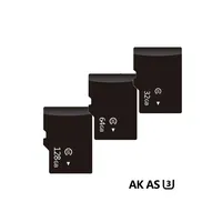 Cartes mémoire flash haute vitesse AK AS U3 TF, haute qualité, usine, 128 Go, 64 Go, 32 Go, 16 Go, 8 Go, 4 Go