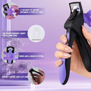 <span class=keywords><strong>Coupe</strong></span>-ongles avancé réglable en acier inoxydable avec différentes tailles - Product Image 3