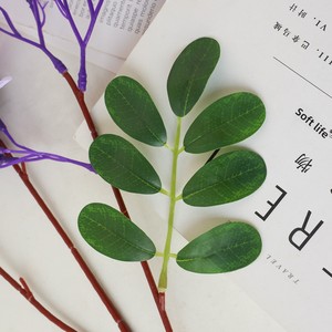 Composition florale artificielle en soie <span class=keywords><strong>Jacaranda</strong></span> 50 cm – Décoration moderne pour mariage et accessoires de photographie extérieure - Product Image 3