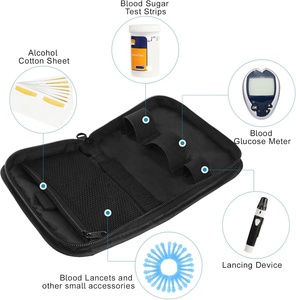 Bolsa de botiquín de primeros auxilios de emergencia personalizada, bolsa pequeña de almacenamiento médico, bolsa de viaje con cremallera para medicamentos, Mini herramienta para Diabetes - Product Image 2