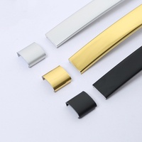 Edgeband Cinta de doblar Bordes de melamina flexible Moldeo de vinilo Cinta de grano de madera negra Cinta de doblar Bordes de PVC