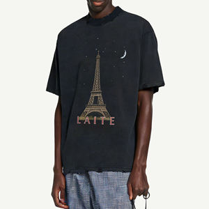 LTD-MT1028 Nuovo Design T-Shirt Oversize Personalizzate con Logo, Grafica, Motivi e Slogan per Uomo, Abbigliamento Streetwear - Product Image 1