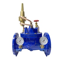 Vanne de régulation de niveau d'eau hydraulique à pression différentielle de taille personnalisable 800X