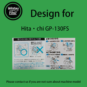 <span class=keywords><strong>Bolsa</strong></span> de Filtro de Repuesto para <span class=keywords><strong>Aspiradora</strong></span> de Papel Biodegradable de Alta Eficiencia y Ecológica OEM/ODM para Hitachi GP-130FS RV Garage - Product Image 3