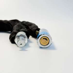 Antivol à chaîne pour trottinette électrique, acier 4,5 mm, haute sécurité, antivol, moto, vélo, robuste, long, 1000 mm, accessoires de vélo, <span class=keywords><strong>cadenas</strong></span> - Product Image 2