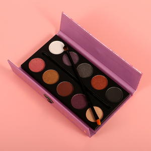 Private label 12 colori cosmetici donna <span class=keywords><strong>trucco</strong></span> impermeabile con pennello ombretto palete - Product Image 2