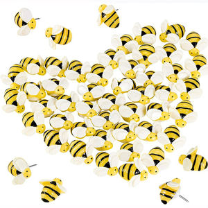 20 pz/scatola carino fai da te fatto a mano puntine da <span class=keywords><strong>disegno</strong></span> Kawaii materiale decorativo <span class=keywords><strong>in</strong></span> resina Pushpins per il calendario della tavola di sughero della scuola - Product Image 2