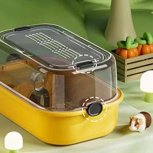 ชุดคิตเทอราเรียมสำหรับสัตว์เลื้อยคลานที่ทนทานตู้ปลาเต่าพร้อมแท่นวางและตัวกรองน้ำ - Product Image 2