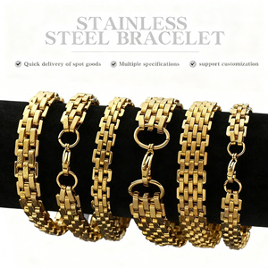 Người Đàn Ông Phong Cách Không Thấm Nước Chuỗi Vòng Đeo Tay Quà Tặng Cho Kỷ Niệm Đảng Mặc Đồ Trang Sức Thời Trang Bangle Cho Người Đàn Ông - Product Image 1