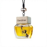 Pendentif diffuseur de parfum en verre pour voiture avec huiles essentielles et éliminateur d'odeurs – Vente directe usine