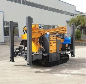 เครื่องเจาะบ่อน้ำแบบติดตั้งบนรถตีนตะขาบเหล็ก 180 เมตร จากโรงงาน ราคาโรงงาน ยังไม่มีรีวิว - Product Image 1