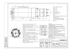 HQD GDL120-30-18Z/5.5 독립 18000RPM 5.5KW BT30 전기 스핀들 수냉식 공구 체인저 범용 공작 기계 스핀들