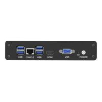 Mini serveur réseau 6Nic PC pare-feu PC 6e génération 6100U Core I3/i5/i7 serveur VPN 6 LANS 6100U Mini pare-feu routeur PC