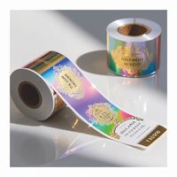 Nouvelle Arrivée Produit de Protéines Personnalisé Imprimé Transparent Logo Étiquettes Autocollant