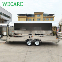 Wecare remorque de restauration rapide camion de restauration traiteur chariot de restauration remorque de restauration entièrement équipée pour les ventes