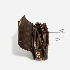 Sac à main en cuir PU de luxe, imprimé tendance, sac bandoulière, sac fourre-tout, sacs de marque célèbres, sac messager unisexe - Product Image 5