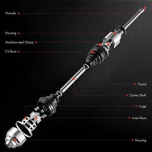 Conjunto de Eje <span class=keywords><strong>CV</strong></span> Delantero Derecho OE 113598689 para <span class=keywords><strong>330i</strong></span> M235i XDrive 435i XDrive Gran Coupe, 1 Año de Garantía - Product Image 6