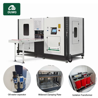 Machine de fraisage CNC 5 axes personnalisée OUWO pour le traitement des profilés de portes et fenêtres en aluminium avec table de travail de 510x260 mm