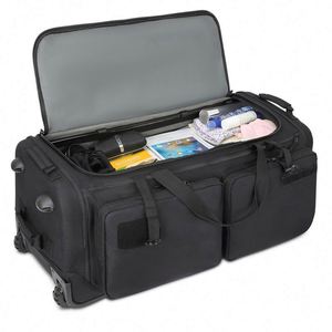 Valise de voyage à roulettes de haute qualité, fabriquée en usine BSCI, sac de voyage à roulettes, bagage à main avec roulettes - Product Image 5