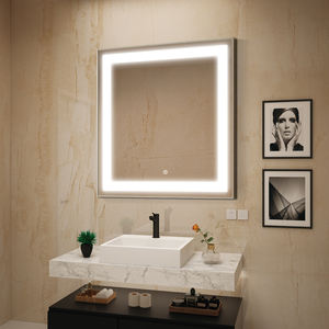 Espejo de baño LED montado en la pared de plástico con precio bajo - Product Image 1