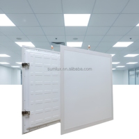 Plafonnier LED carré ultra-plat rétroéclairé 600x600mm 595x595mm 60*60 24W/38W 40W 2x2ft 60x60cm avec fixation à ressort en fer