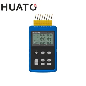 K, J, T, N, R, S, B and E type thermocouple temperature data logger multi channel