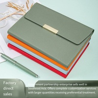 Ensemble cadeau de carnet A5 en PU avec stylo et boîte cadeau, logo personnalisé, agenda de bureau d'entreprise, kit cadeau promotionnel