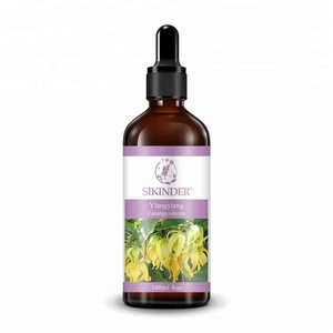 Aceite Corporal de <span class=keywords><strong>Ylangylang</strong></span> OEM, Prensado en Frío, Aceite Esencial 100% Puro - Product Image 1