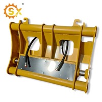 Attache rapide pour chargeuse sur pneus / attache rapide hydraulique pour le changement de godet de chargeuses 3T et 5T