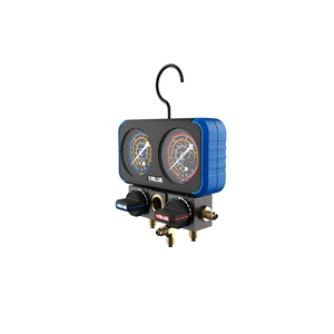 Manometro Doppio per Condizionatori d'Aria VALUE VRM2-B-0401 di Alta Qualità a Prezzo Conveniente, Manometro R134A - Product Image 1