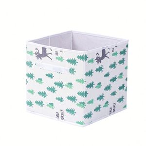 <b>Collapsible</b> Fabric Cubes <b>Storage</b> Organizer Bins for Organizing Office Shelves Nursery Toys Clothes - Product Image 3