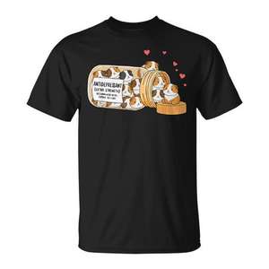Camiseta con diseño de animal lindo para niños y niñas, camiseta con diseño de animal lindo, antidepresivo para conejillos de indias - Product Image 1