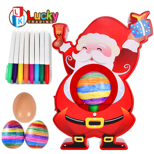 Jouets porte-bonheur : Kit <span class=keywords><strong>de</strong></span> décoration DIY pour œufs <span class=keywords><strong>à</strong></span> <span class=keywords><strong>colorier</strong></span>, boules décoratives, cadeau <span class=keywords><strong>de</strong></span> <span class=keywords><strong>Noël</strong></span>, œufs <span class=keywords><strong>à</strong></span> peindre Père <span class=keywords><strong>Noël</strong></span>, cadeau <span class=keywords><strong>de</strong></span> <span class=keywords><strong>Noël</strong></span> - Product Image 5