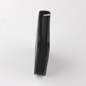 Sac à pinceaux de maquillage vertical à grande capacité avec logo personnalisé, fermeture éclair, étui de beauté portable, sac cosmétique en PU - Product Image 3