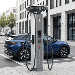 Equipo de Carga para Vehículos Eléctricos de Alta Resistencia, Estación de Carga Rápida de CC de 600A, NACS CCS1 Starcharge Aries, Fabricante de Cargadores para Autos Eléctricos - Product Image 1